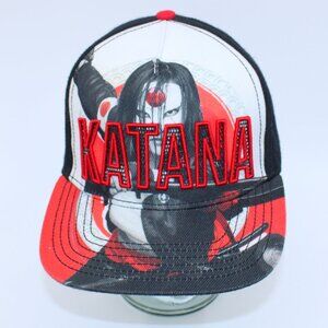 DC Comics Suicide Squad Katana Sublimated Snapback Baseball Cap